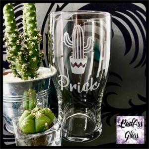 Bicchiere Birra "Prick" Cactus Pinta San Valentino Novità Cattivo Divertente Rude Regalo!🔞 - Foto 1 di 12