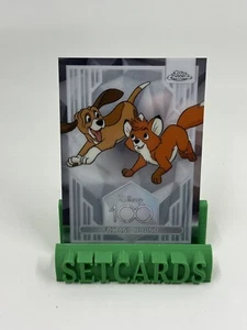 2023 Topps Chrome Disney 100 Fox And Hound #32 - Picture 1 of 2