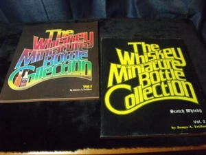 THE WHISKEY MINIATURE COLLECTION VOL. 1 & VOL. 2 BY JAMES A. TRIFFON SHIPS FREE - Picture 1 of 2