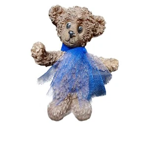 Textured Teddy Bear Figurine - Picture 1 of 3