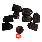 Tire Stem Valve Caps, with O Ring Universal Stem Covers Cars Bike Motorcycles~