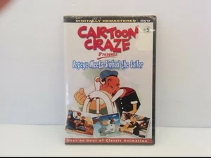 CARTOON CRAZE PRESENTS POPEYE MEETS SINBAD THE SAILOR DVD, #CC-105, 2004, NIB - Picture 1 of 5