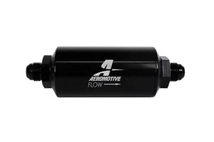 Filtro Aeromotive 12378, en línea, elemento de malla inoxidable de 40 micras, AN-08 mal... - Imagen 1 de 3