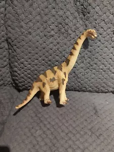 Schleich Brachiosaurus D-73527 Dinosaur Brown Figure Prehistoric Toy 2002 - Picture 1 of 6