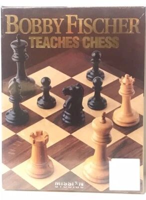 BOBBY FISCHER TEACHES CHESS Factory Sealed New CD-ROM PC Computer Program - Image 1 of 4