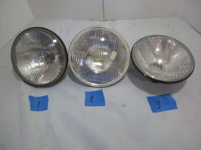 LUCAS  7" head lights  Aston Martin Bugatti Lagonda  Bentley Rolls-Royce - Image 1 of 4