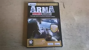 ARMA ARMED ASSAULT GOLD EDITION - PC GAME - COMPLETE WITH MANUALS & KEY CARD VGC - Picture 1 of 3