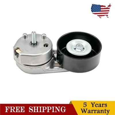 Belt Tensioner with Pulley Fits 2009 Ford F-450 Super Duty All Engine 7C3Z6B209E - Image 1 of 4