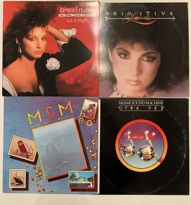 80’s Miami Sound Machíne Vinyl Lot (4) OTRA VEZ, Rio, Gloria Estefan, Primitive - Image 1 of 4