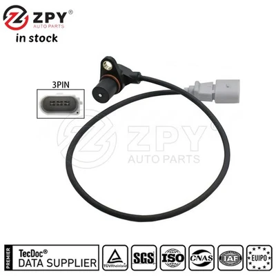 New Crank Shaft Crankshaft Position Sensor For VW Jetta Beetle Passat Audi - Image 1 of 4