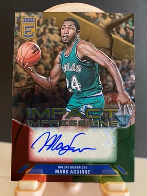 2023-24 Donruss Elite - Impact Impressions Mark Aguirre #II-MAD (AU) - Image 1 of 2