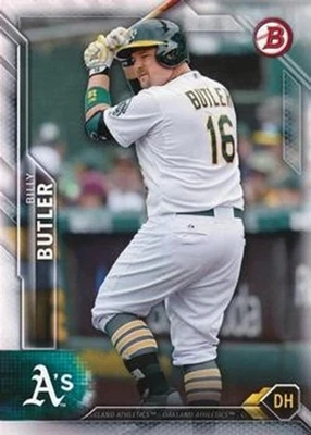 Billy Butler 2016 Bowman 63 Oakland Athletics Baseball Card - Image 1 of 2