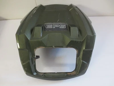 2011 Polaris Sportsman 850 XP Used OEM Green Plastic Dash Cover - Image 1 of 3