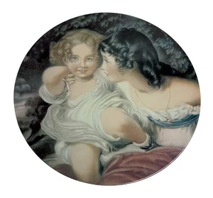 Vintage Keramik Kochplatte Untersetzer The Calmady Kinder 8" Sir Thomas Lawrence - Bild 1 von 3