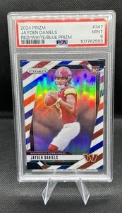 2024 Prizm Jayden Daniels Red White & Blue Prizm Variation - Bild 1 von 1