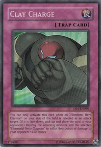 Yugioh Clay Charge DP1-EN030 Super Rare LP - Picture 1 of 2