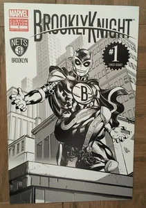 BROOKLYN NETS KNIGHT COMICBUCH SGA MARVEL AUSGABE 1 1. STAFFEL 2012 NY BASKETBALL - Bild 1 von 2
