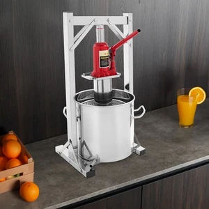 Prensa de vino de frutas, extractor hidráulico de prensa de gato, kit de máquina de prensa de vino manual - Imagen 1 de 14