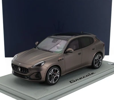 MODELLINO AUTO STATICO BBR MASERATI GRECALE FOLGORE SUV 2022 CON VETRINA 1/18 - Immagine 1 di 4