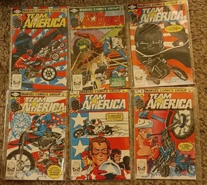 Team America #1 - 12 KOMPLETTSATZ Marvel COMICS 1982 - Bild 1 von 2