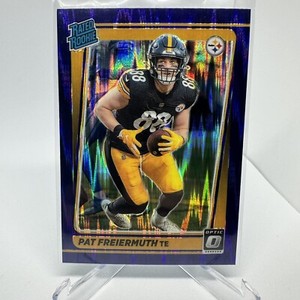 2021 Donruss Optic Pat Freiermuth Purple Shock Prizm Rated Rookie RC #232 NM