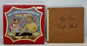 Vintage 1957 Kinder Foto Sammelalbum 23 8,5" schwarze Seiten Spiralbindung neu in Box - Bild 1 von 11