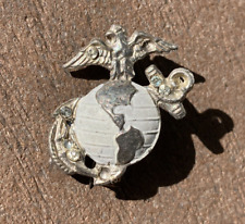 WW2 Homefront Patriotic USMC US MARINE CORPS EGA MILITARY SWEETHEART PIN