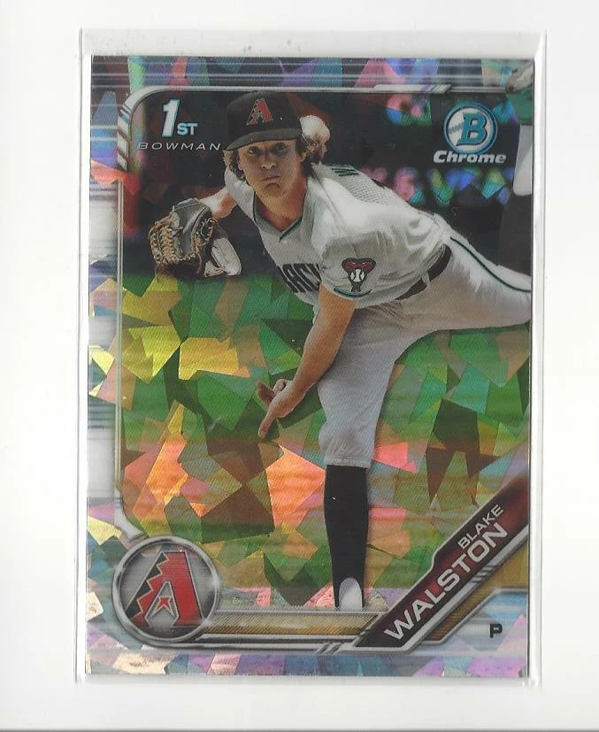 2019 Bowman Chrome Draft Baseball Sapphire Ice Refractor Singles - You Choose - Image 1 of 1