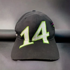 Vintage AJ Foyt Team Conseco NASCAR Large #14 Mütze Kappe verstellbarer Riemen hinten - Bild 1 von 9