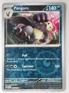 Tarjeta Pokémon Corona Estelar REVERSE HOLO Pangoro 093/142 NM/M Envío Combinado $2 - Imagen 1 de 2
