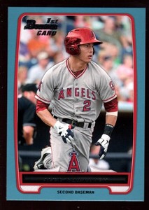 ALEX YARBROUGH ANGELS 20/500 BLUE BORDER ROOKIE CARD 1ST RC SP 2012 BOWMAN DRAFT