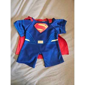 Build-A-Bear Superman Kostüm Outfit mit Cape DC Comics BAB - Bild 1 von 2