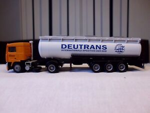 Herpa: Volvo F12 Tanksattelzug "Deutrans" (eigenumbau) 1:87  ohne OVP