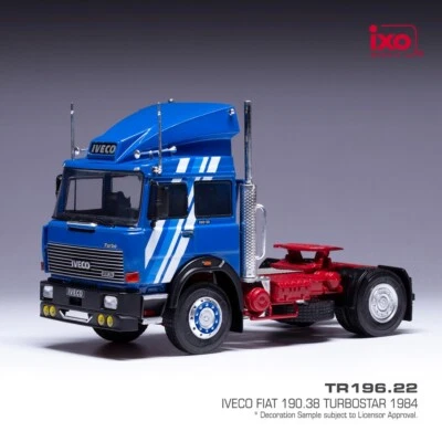 IXO MODEL TRUCKS IVECO 190.38 TURBO STAR BLUE 1984 1-43 SCALE TR196 - Image 1 of 2