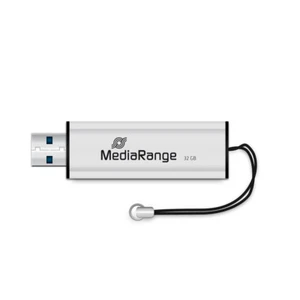 MediaRange 32 GB, USB-Stick silber/schwarz, USB-A 3.2 Gen 1 - Bild 1 von 5