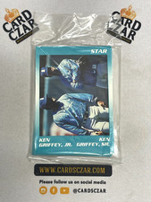 1990 Star Company KEN GRIFFEY JR Complete Bag Set Teal SEATTLE MARINERS BP1