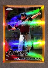2010 Topps Chrome Gold Refractor #73 Lance Berkman /50