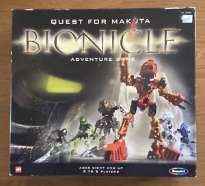 Lego BIONICLE Board Game Quest for Makuta # 31390 Complete in Orig Box 2001