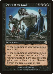 Dawn of the Dead (TOR 59) Lightly Played Foil - MTG single - Picture 1 of 1