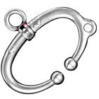 Stainless Steel Cattle Nose Ring & Pliers
