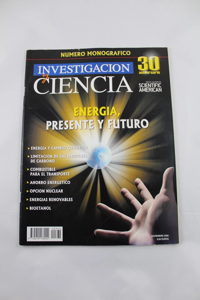 Revista INVESTIGACION Y CIENCIA Energia, Presente y Fururo - Noviembre 2006 - Imagen 1 de 1