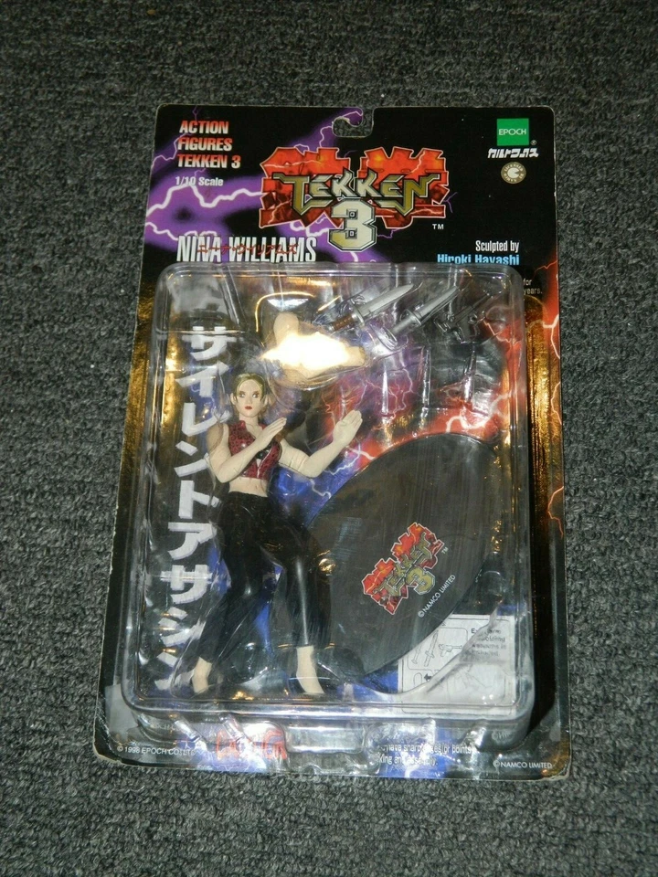 1998 Epoch Tekken 3 Nina Williams Action Figure