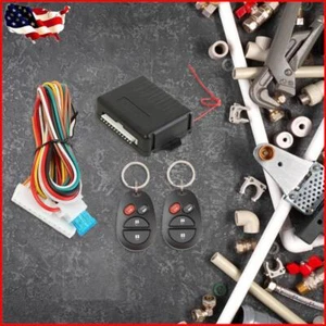 Universal Car Remote Central Door Lock Kit Keyless Entry Alarm System 410/T123 - Picture 1 of 10