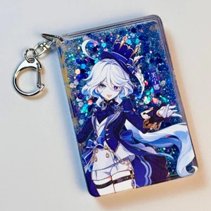 Genshin Impact Furina Pendant Keychain Accessory Animation Quicksand Collect - Picture 1 of 5