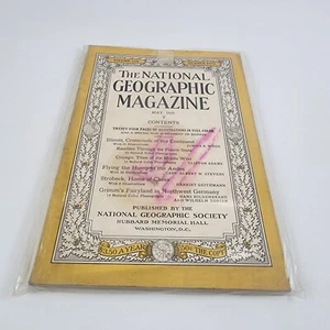 National Geographic Magazine May 1931 No Insert - Imagen 1 de 3