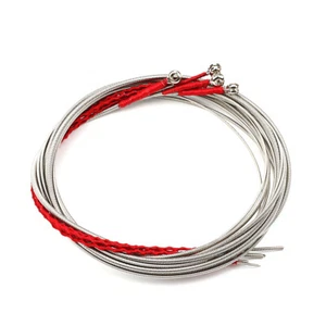 Stainless Steel 4 String Guitar Bass Strings + Small Ball Ends High Quality - Picture 1 of 6