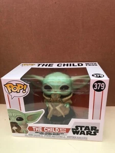 POP Star Wars: Mandalorian-THE CHILD w/ FROG Funko POP Vinyl NIB IN STOCK - Picture 1 of 1