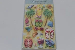 PEGATINAS DIMENSIONALES "PEGATINAS PISCINA Y PLAYA" PEGATINAS TRIDIMENSIONALES - Imagen 1 de 2