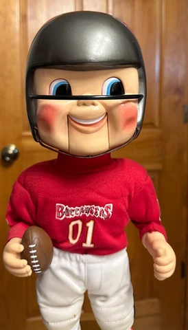 NFL Tampa Bay Buccaneers Rockin Randall 20" Singing Monday Night Football Gemmy Cover