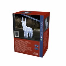 'KONSTSMIDE 6130-203LED ACRILICO STATUETTARENNA/PER ESTERNI IP44/CERTIFICATO